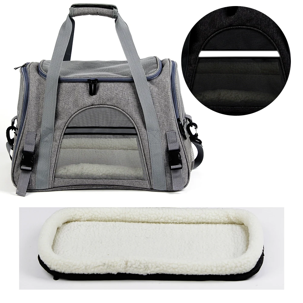 Airline Travel Pet Bag Carrier Dog Portable Mesh Outdoor Sling large capacity Pet Cat Dog Carrier Bag Pet carriers