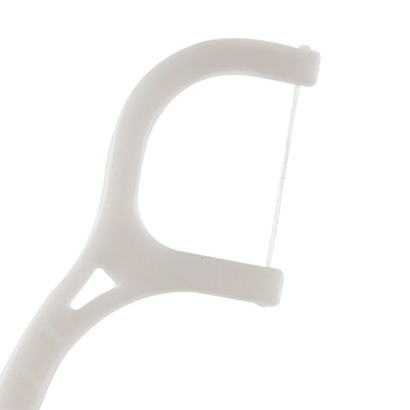 High quality bulk oem dental floss pick 50pcs per bag floss toothpick