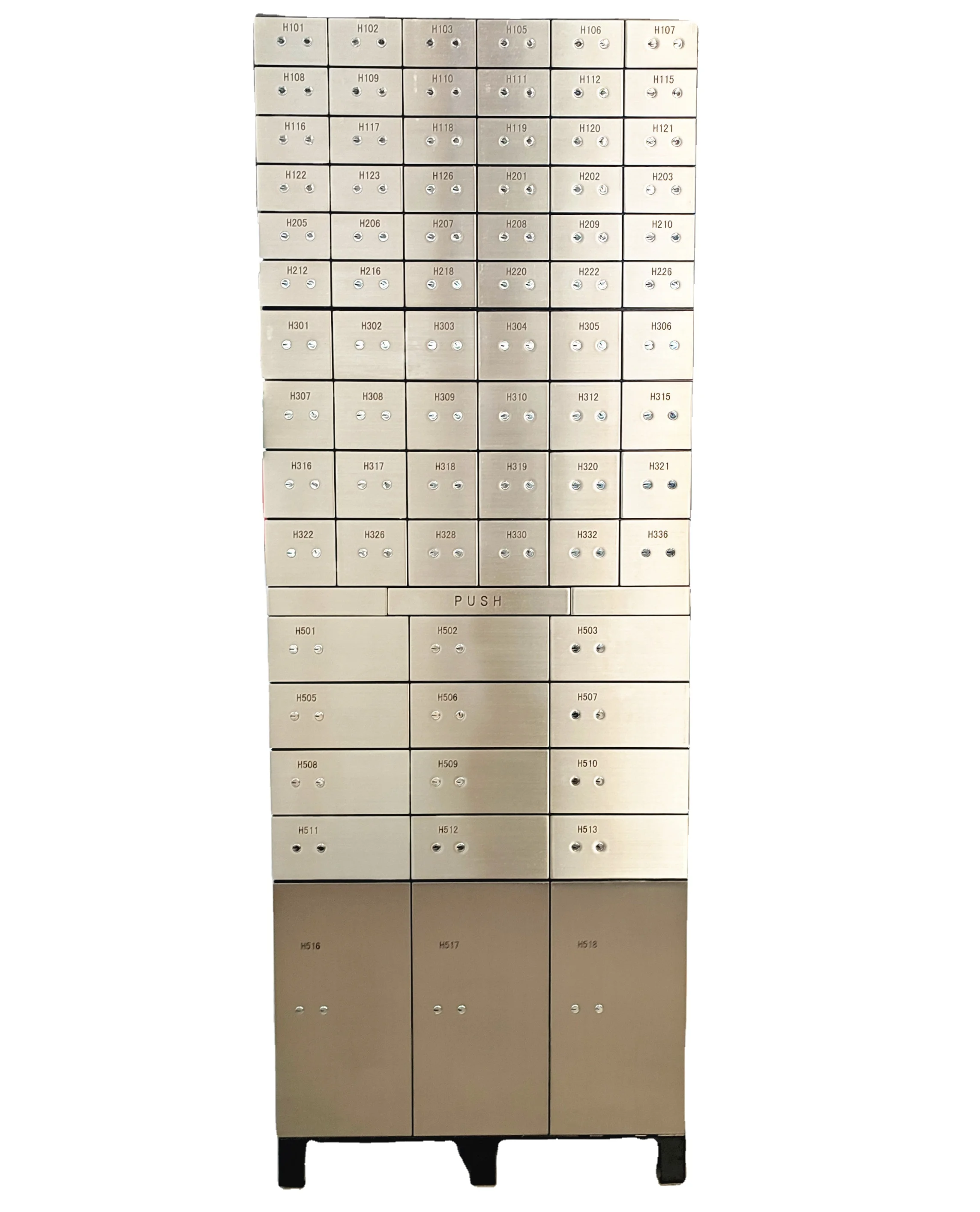 Security Safety Vault Cabinet Cash Room Locker Bank Deposit Box 5'*5' Hotel Safe Box