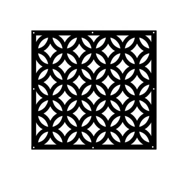 Hanging Screen Room Divider Wall Partition Curtain Panels Hollow Art Decor Polyvinyl chloride PVC Screen