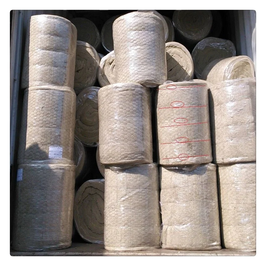 ISOKING fire resistant grade A non flammable 60kg/m3 laine de roche  basalt rock wool stonewool fiber with CE Certificate