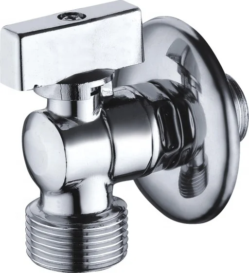 Латунный Угловой шаровой кран для стиральной машины, 1/2 дюйма, 90 градусов