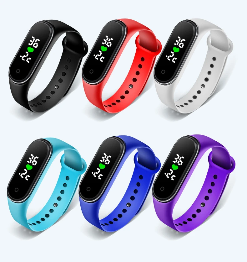 
HOT 2021 New fitness tracker smart bracelet waterproof m5 smart band 5 M2 M3 M4 Smart Bracelet Update M5 band for mi ios android 