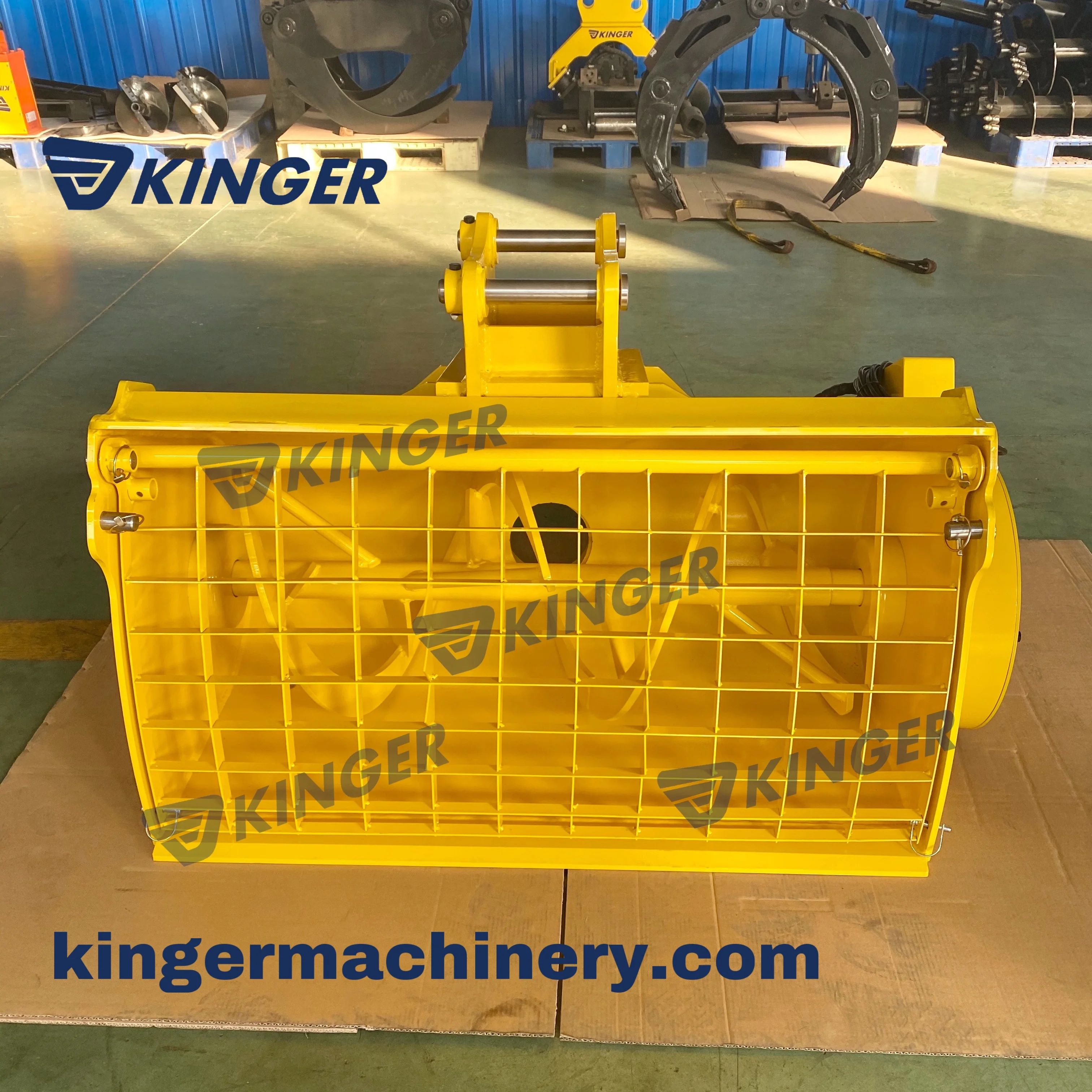KINGER Hot Sale New design concrete mixer bucket for excavator attachment bucket concrete mixer