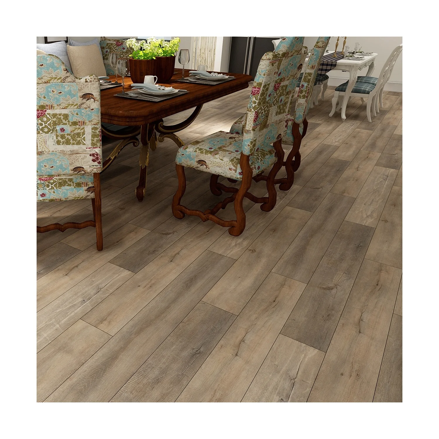 Easy to Clean 100% Raw Material Vinal PVC Flooring Luxury Vinyl Plank Tile Flooring PVC