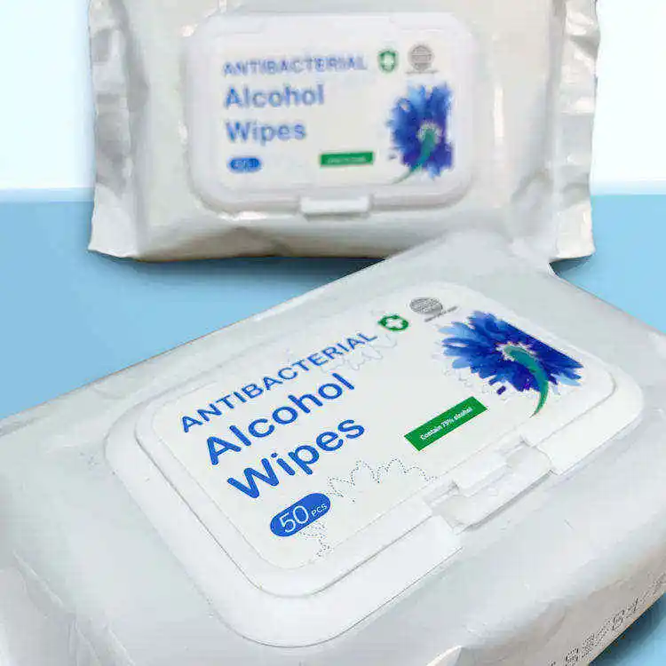 Disposable Alcohol Nail Wipe Pad Nail Alcohol Wipes Mini Hand Alcohols Wipes For Nails