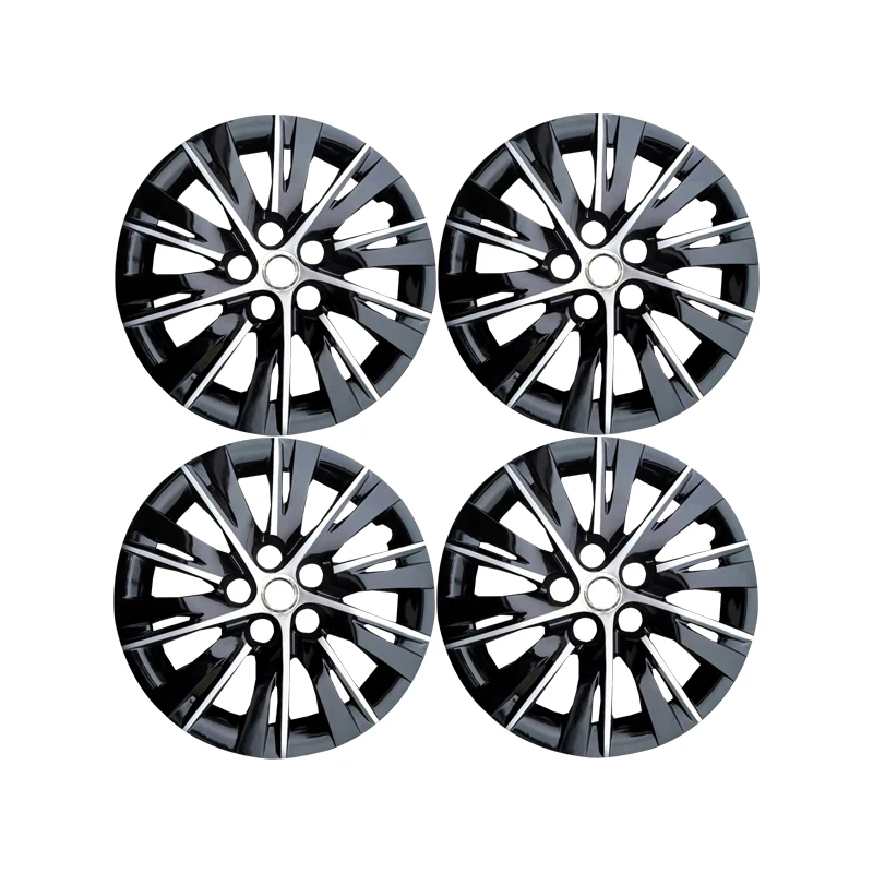 MU Universal Factory Supply Car Emblem Badge New Black Wheel Center Caps Rim Hubcap 75Mm Wheel Hubcaps For Toyota