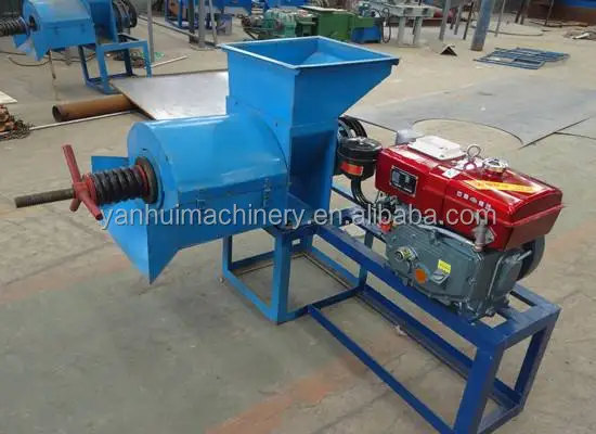 Diesel powered palm oil press for small palm farms, 5 tons per day palm fruit oil press stand-alone