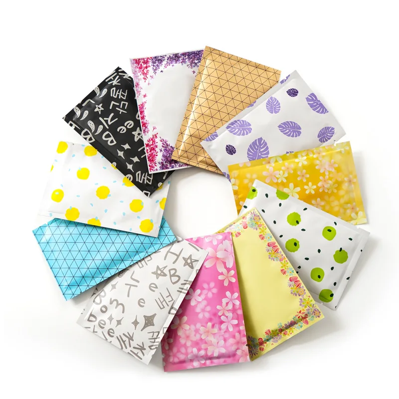 Hot sale Printed 3 Side Seal Bag Laminated Mylar Pouch Small Pills Sachet for flower seeds