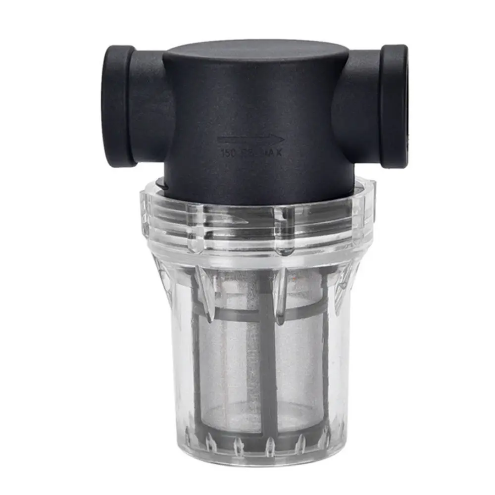 Home Pre-filtration 3 / 4 Inch Stainless Steel Strainer Irrigation Garden Hose Pipeline Water Filter Water Purification System