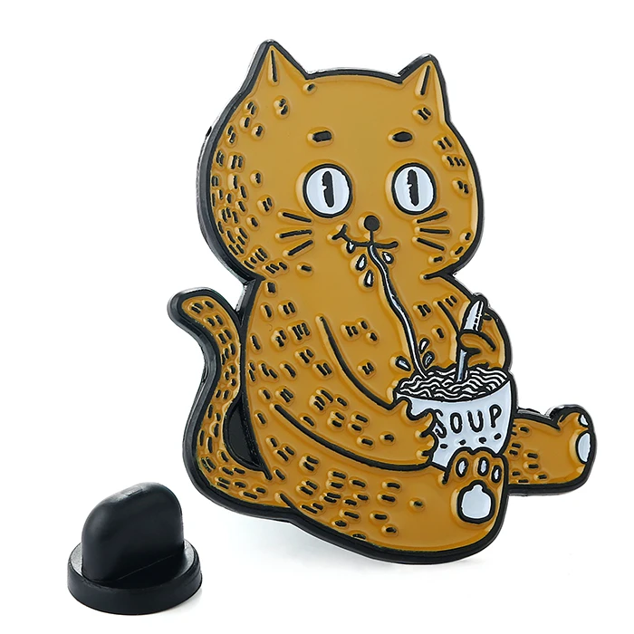 Wholesale custom made football club enamel pin manufacture