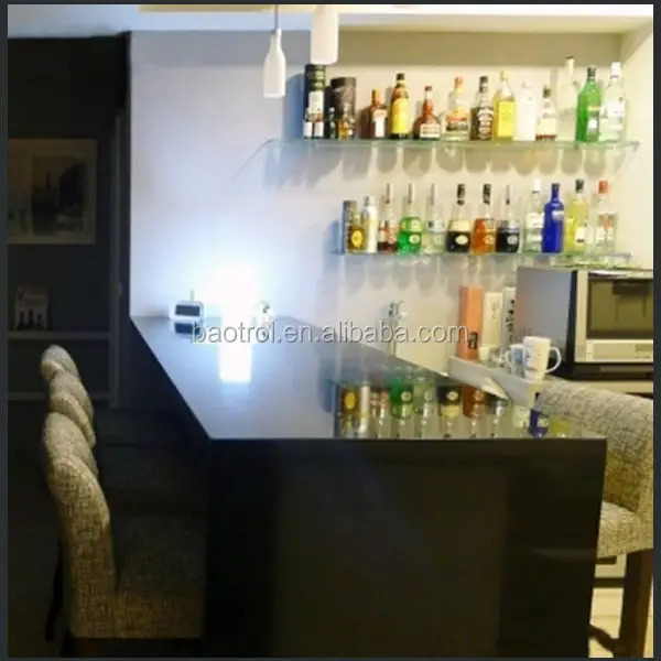 restaurant boat shape cafe bar counter design for sale