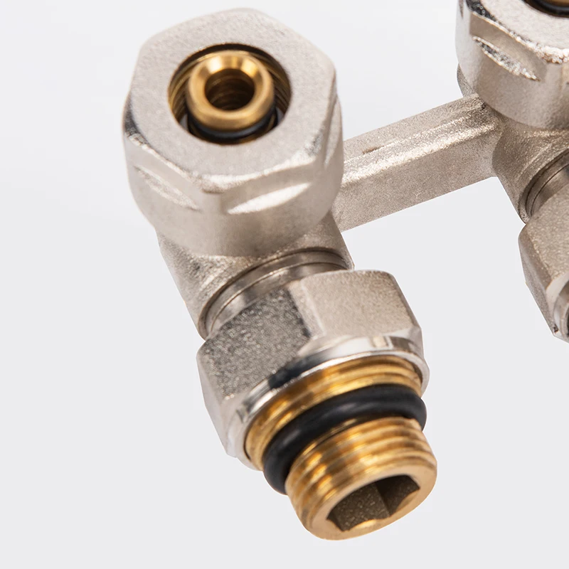 OLDE Hot Selling TRV H Style Thermostatic Valve Brass Radiator Valve For Towel Radiator