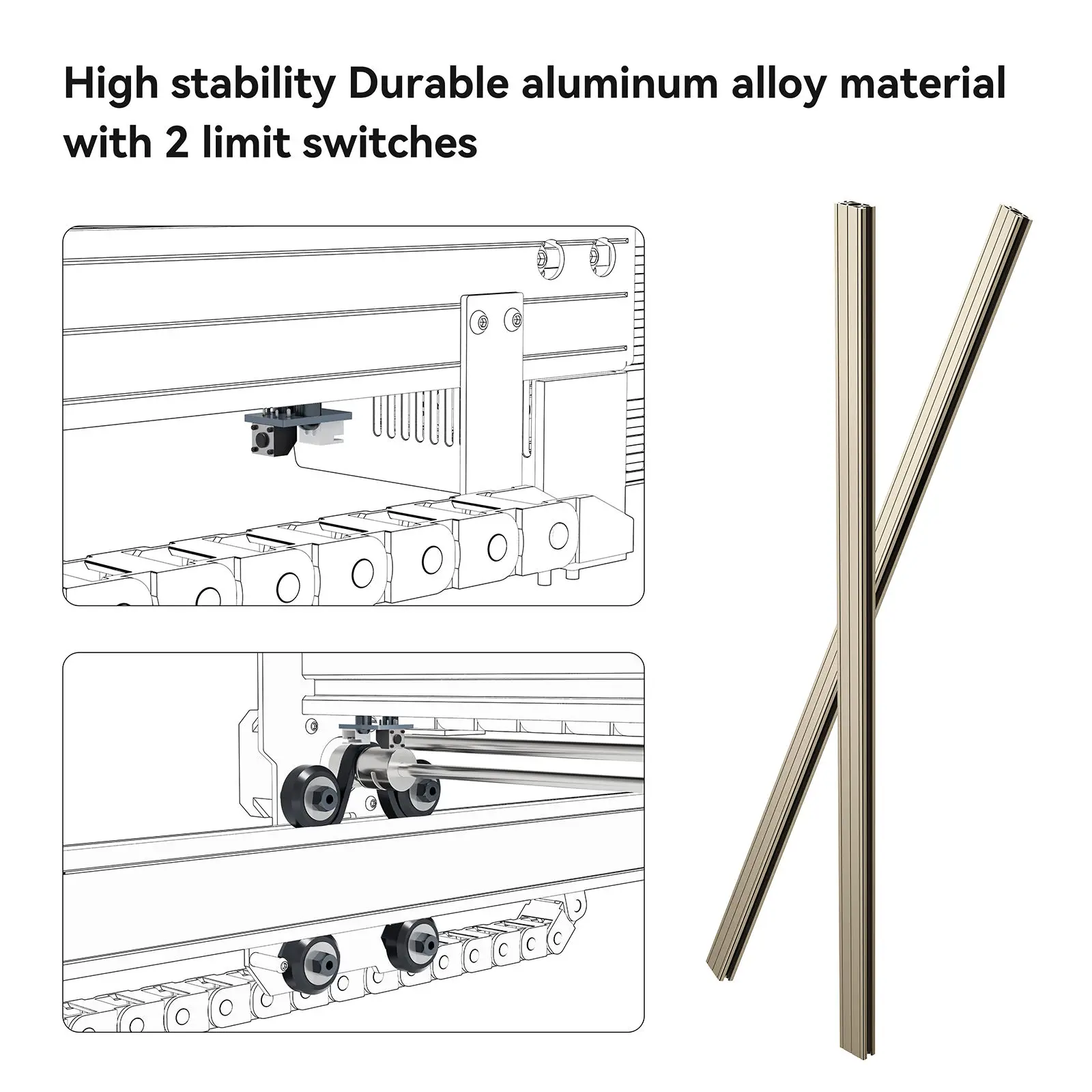 ATOMSTACK S20 MAX 130W Plastic MDF Wood Plywood Metal Portable Mini Laser Engraving Cutting Machine