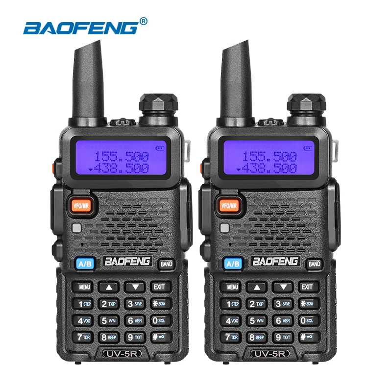 Лидер продаж Amazon портативная рация Baofeng UV5R УКВ 136-174 МГц УВЧ 400-520