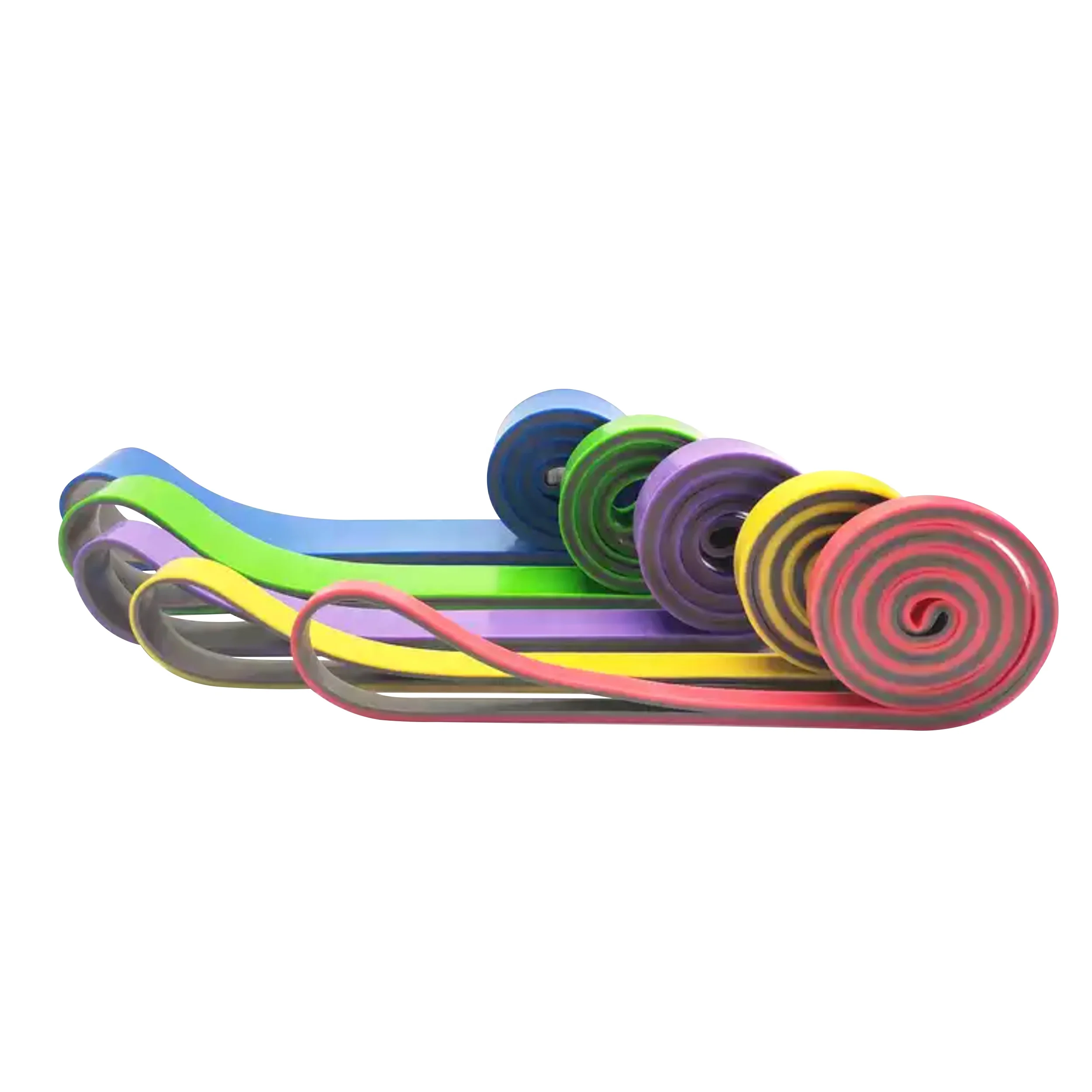 High Quality Elastic Custom Latex Rubber Heavy Pull Up Loop Resistance Exercise Power Fitness Elastic Bands Set