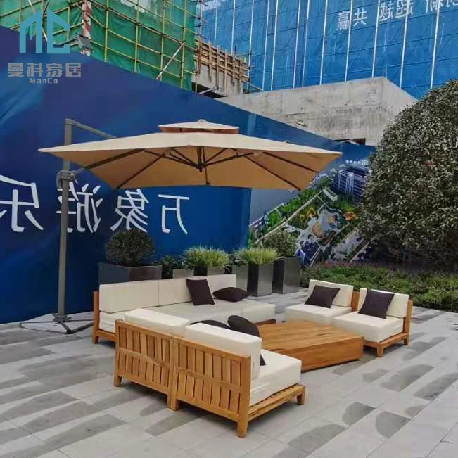 
High quality garden furniture teak wooden sofa set 