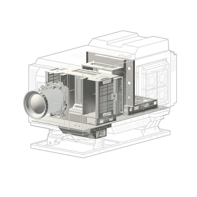 Customized Image GOBO Image Projector Lamp 2400W Store Business or Wall Outdoor