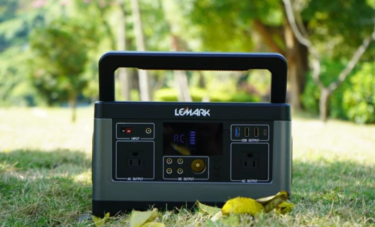 
500W Power Bank Lithium Battery Power Supply 140400mAh Capacity Portable Solar Power Station for Camping fishing hiking 