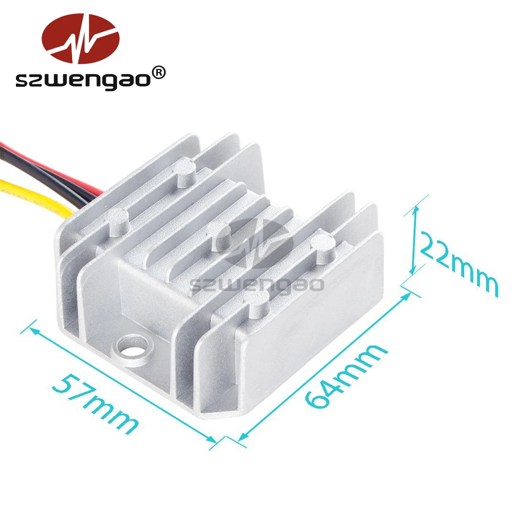 szwengao 50W Car Power Converters 12V 24V to 5V 5A 8A 10A Step Down DC DC Converter for LED Display