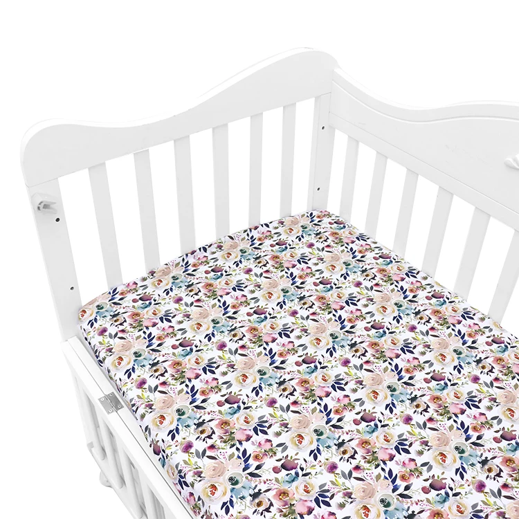 
Cheap Cotton Elastic Baby Bassinet Fitted Sheets Set 