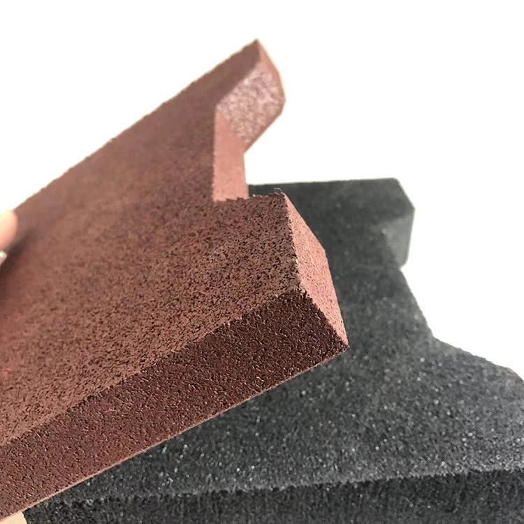 Non slip walkway horse stable dog bone rubber floor tiles