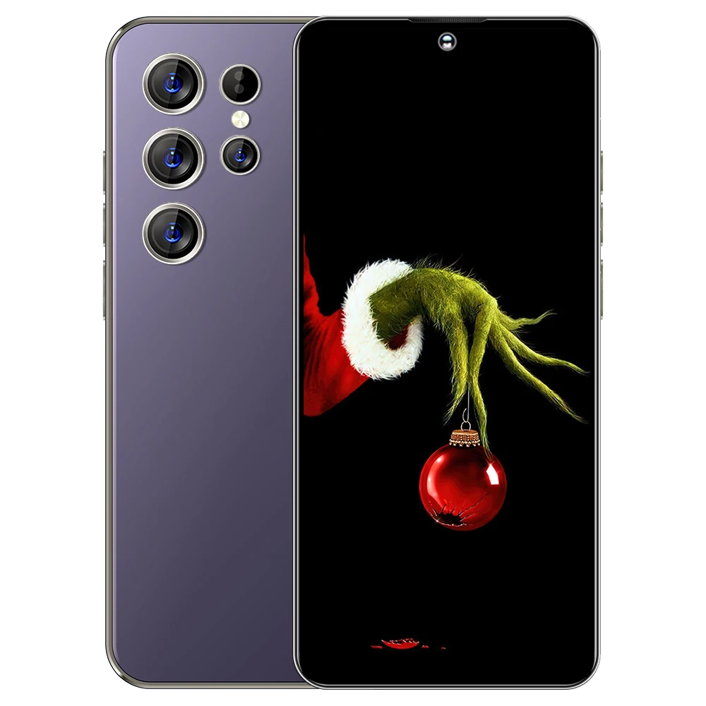 Hot Selling S24 ULTRA original 7.3 inch 16GB+1TB 72MP+108MP Big Screen cellphone Smartphone 5G Mobile Cell Phone