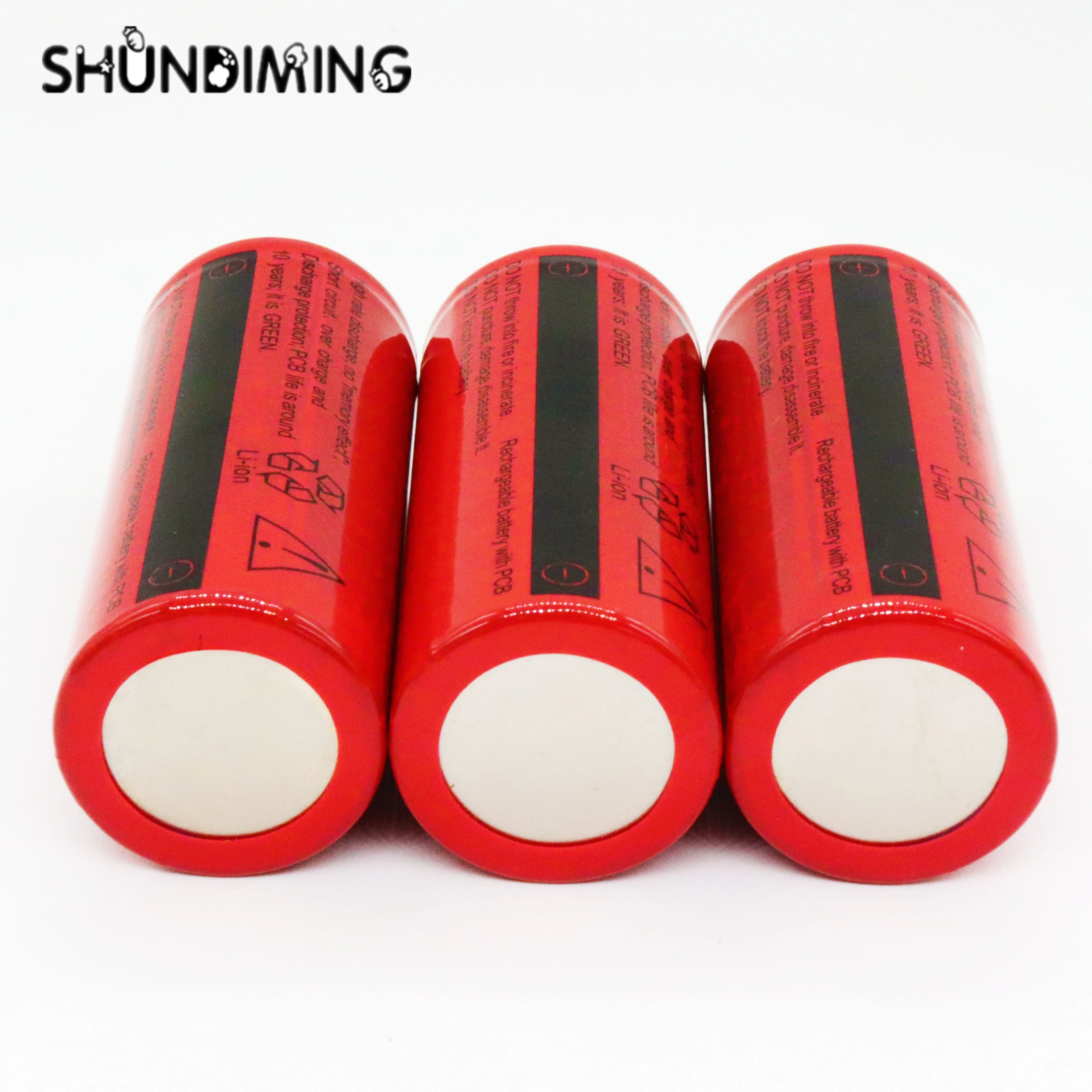 High Drain 5C 25A rechargeable battery 26650 3.7V 6800MAH Full Capacity lithium battery Ultrafire