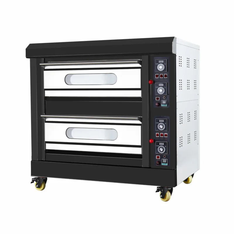 New Large Customized Baking Bread Pizza Electric Gas Deck Bakery Oven price