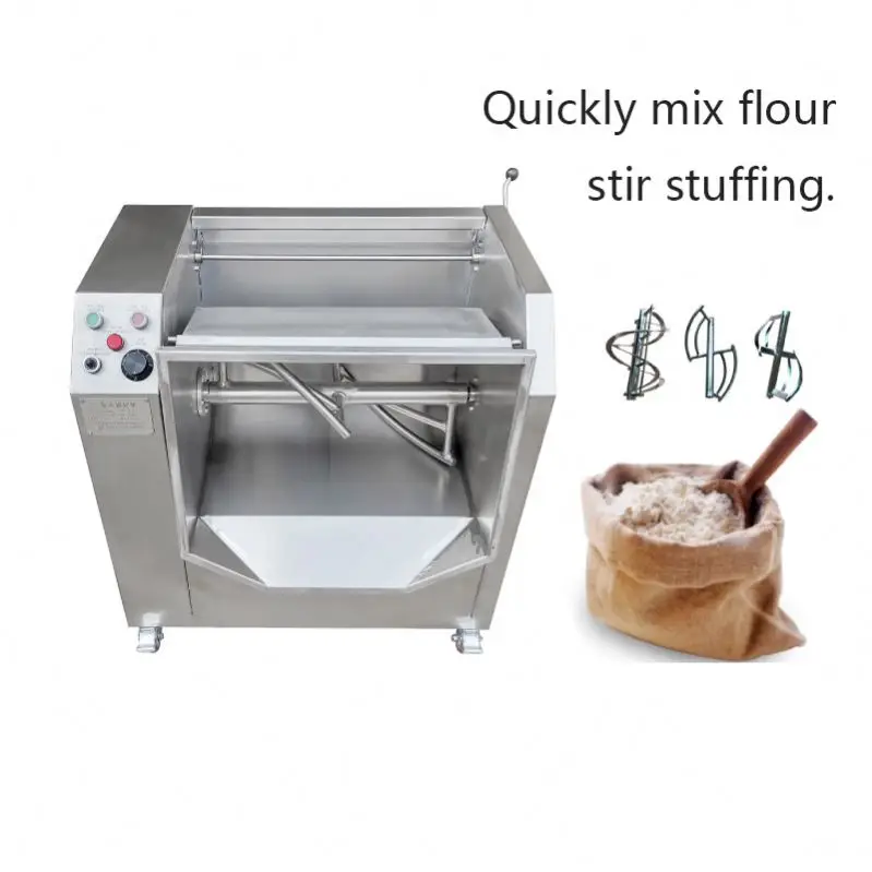 Stainless steel screw mixer/industrial bread dough mixer/dough mixer