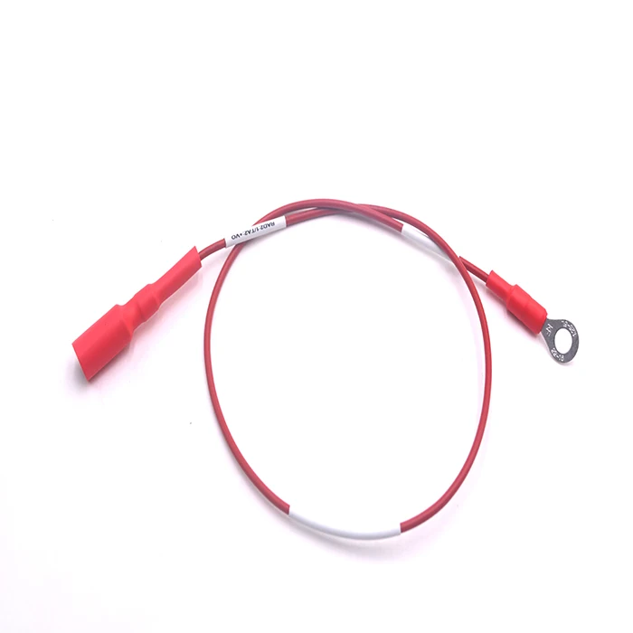 300mm 22AWG Wire Harness Looms in Red Copper Terminal Connector Cable Assembly Line