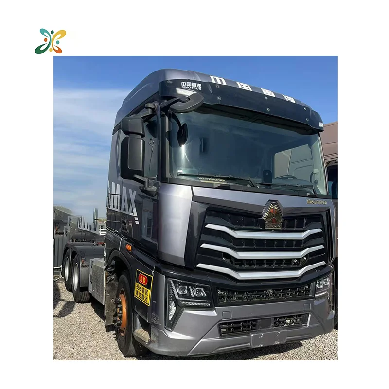 Used Sitrak Euro 5 C7H T7H 6X4 Tractor Truck  10 Wheeler 430Hp Cng Truck Tractor Head For Sale