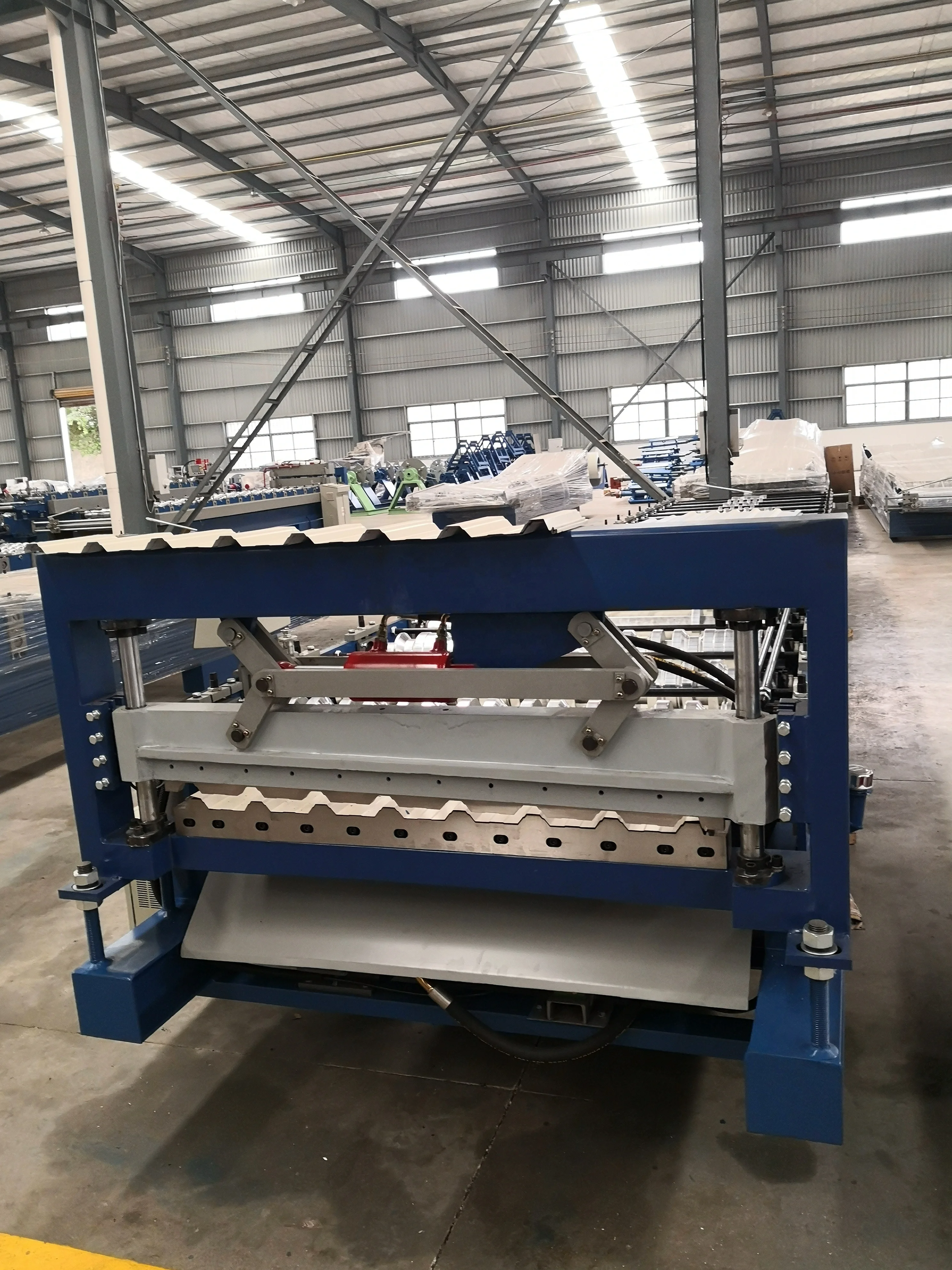 Metal Roofing Sheet Corrugating Iron Sheet Roll Forming Making Machine