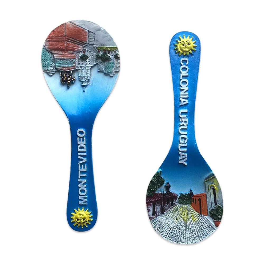 Professional Thailand Tourist Souvenir Beach Resin Travel Souvenir Resin Fridge Magnet