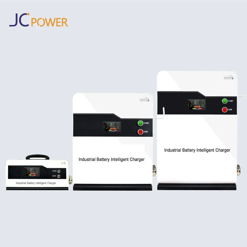3KW 6KW 9KW 12KW 15KW 18KW 380VAC 3 phases Battery Charger for DC48V 400A Forklift Battery Adjustable