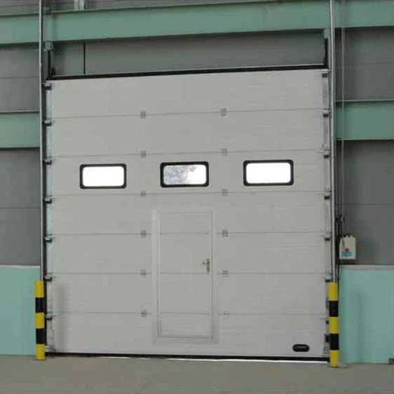Customized  Automatic aluminum alloy   Factory Industrial Flap sectional  Doors