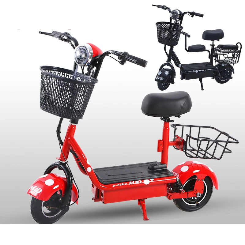 carbon electric folding fat tire bike 10 inch electric 350w bike e bicycle for adult