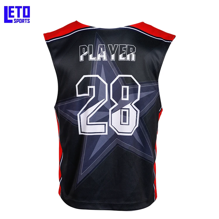 
Custom Design Sublimated Reversible Top College Lacrosse Pinnie 