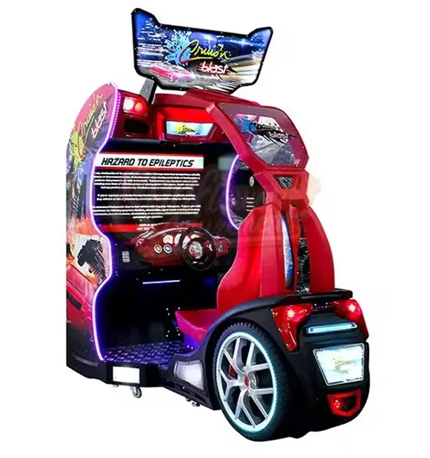 Amusement Simulator Car Racing Machine for Game Center Simulator Metal Racing Car Machine