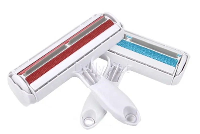 Factory Wholesale Pet Hair Remover Roller Self-cleaning Lint One Hand Operate Dog Cat Fur Roller Sofa Clothes Cleaning Brush