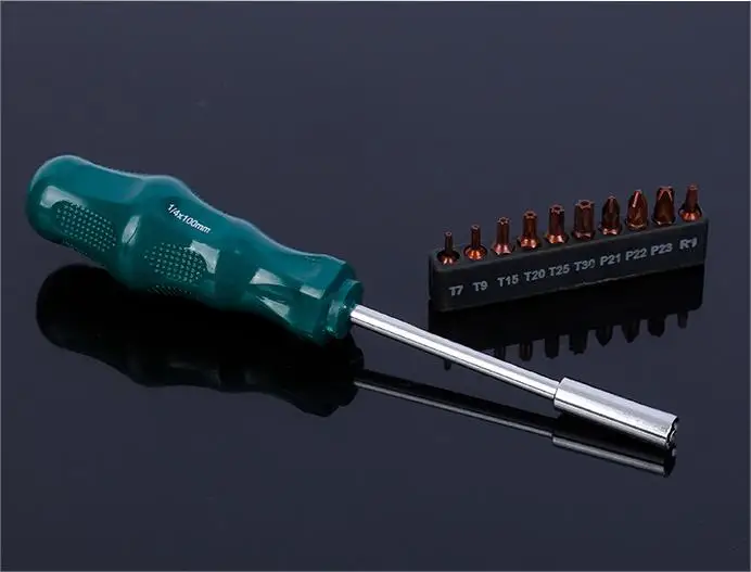 Professional screwdriver combination tool set 19 piece Bicycle Repairing Tool Set