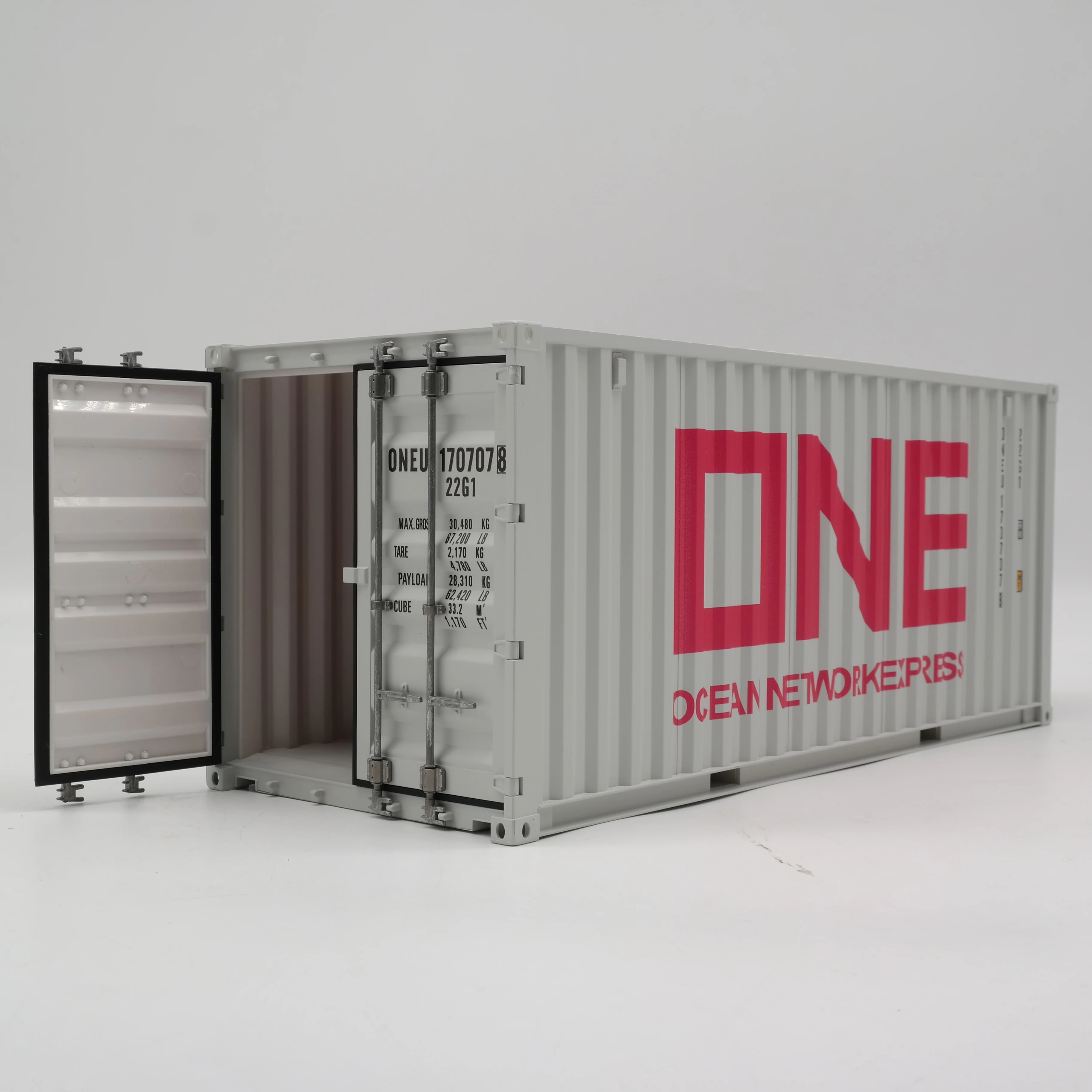 O.A.S Container Model Factory 20GP Plastic Crafts Shipping Boxes ONE Miniature Container Model