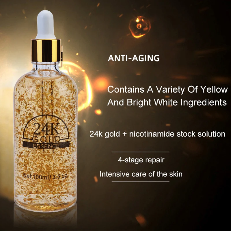 Factory price 24k gold gold serum 24k gold serum