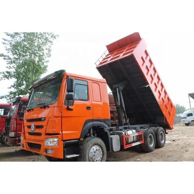 Chinese Manufacture Sinotruck Howo Dump Truck 6x4 Manual Transmission Used 371Tipper Truck For Sale