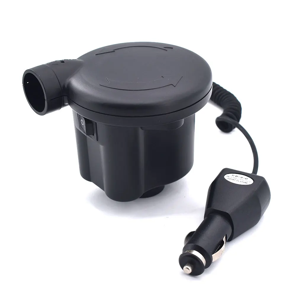 Высококачественный многофункциональный электрический воздушный насос для бассейна Новый мини портативный автомобильный шин плавательного кольца колеса