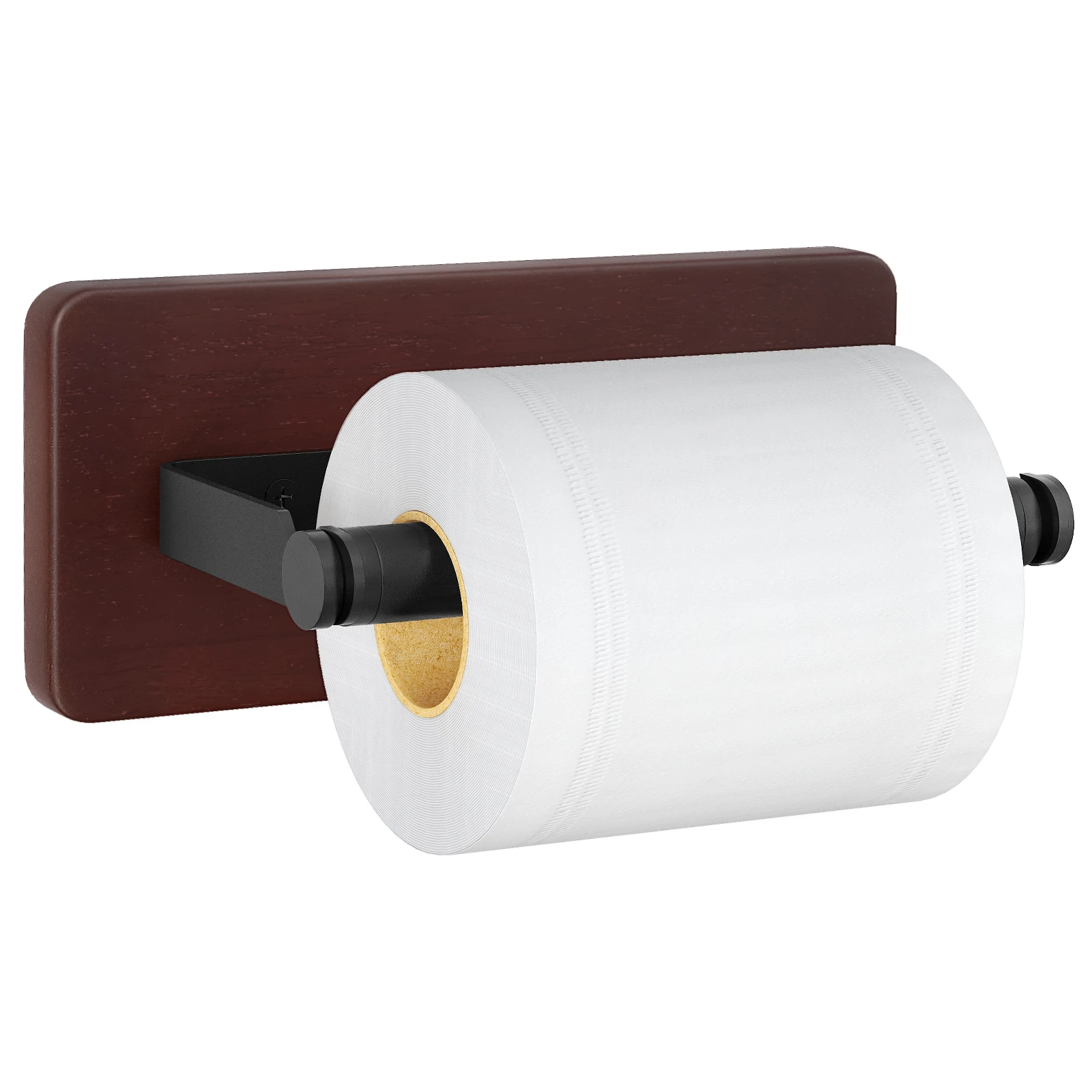 Metal standing roll toilet paper holder tissue holder for bathroom