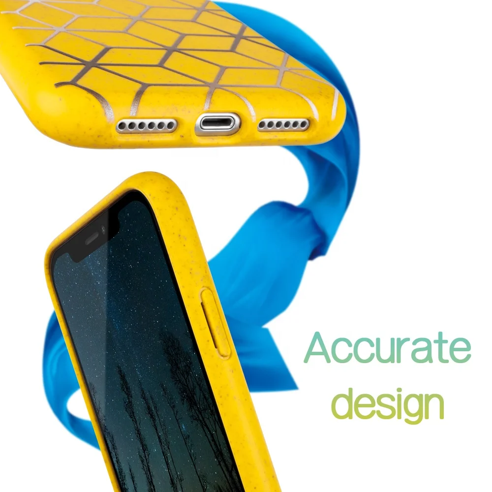 biodegradable custom printed recycled plastic compostable bio degradable phone case for  Huawei P30 P30pro P30 lite