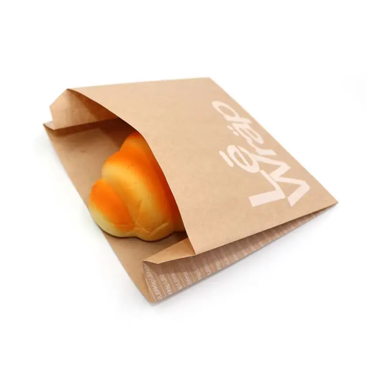 HOT selling food grade reusable cracker packaging paper bag