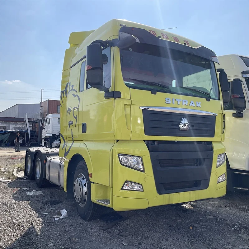 Новая модель Sinotruk Sitrak C7H 6*4 480HP тяжелый тягач