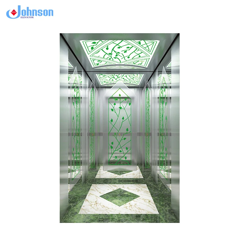 Great quality reliable luxuriously decorated elevator elevator cabin price